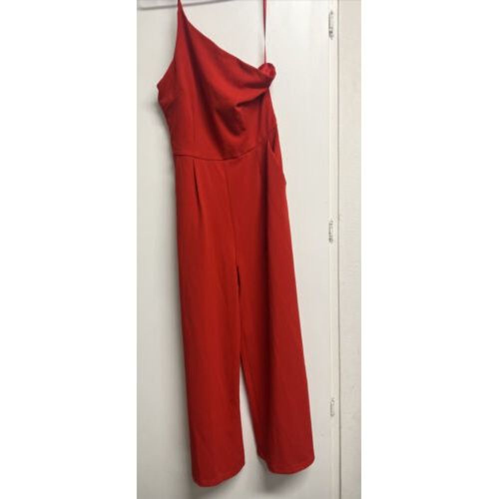 Caracilia Womens Summer Wide Leg Dressy One Shoulder Straps Casual